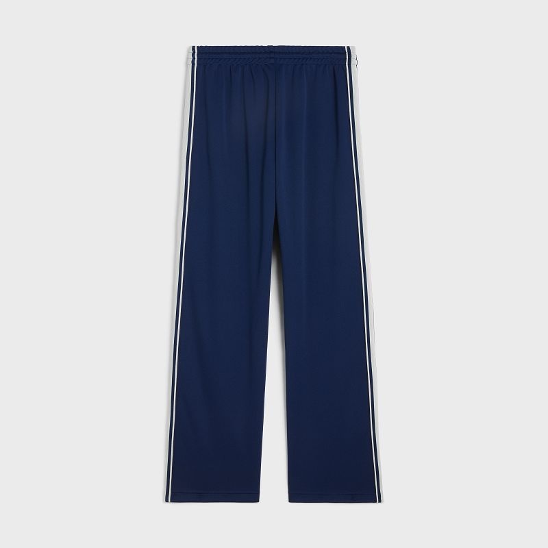 Celine Tracksuit In Double Face Jersey Broek Donkerblauw Wit | CL-592037