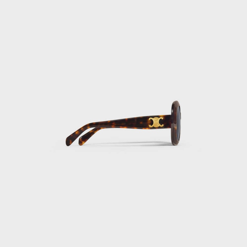 Celine Triomphe 10 In Acetate Zonnebril Rood | CL-592397